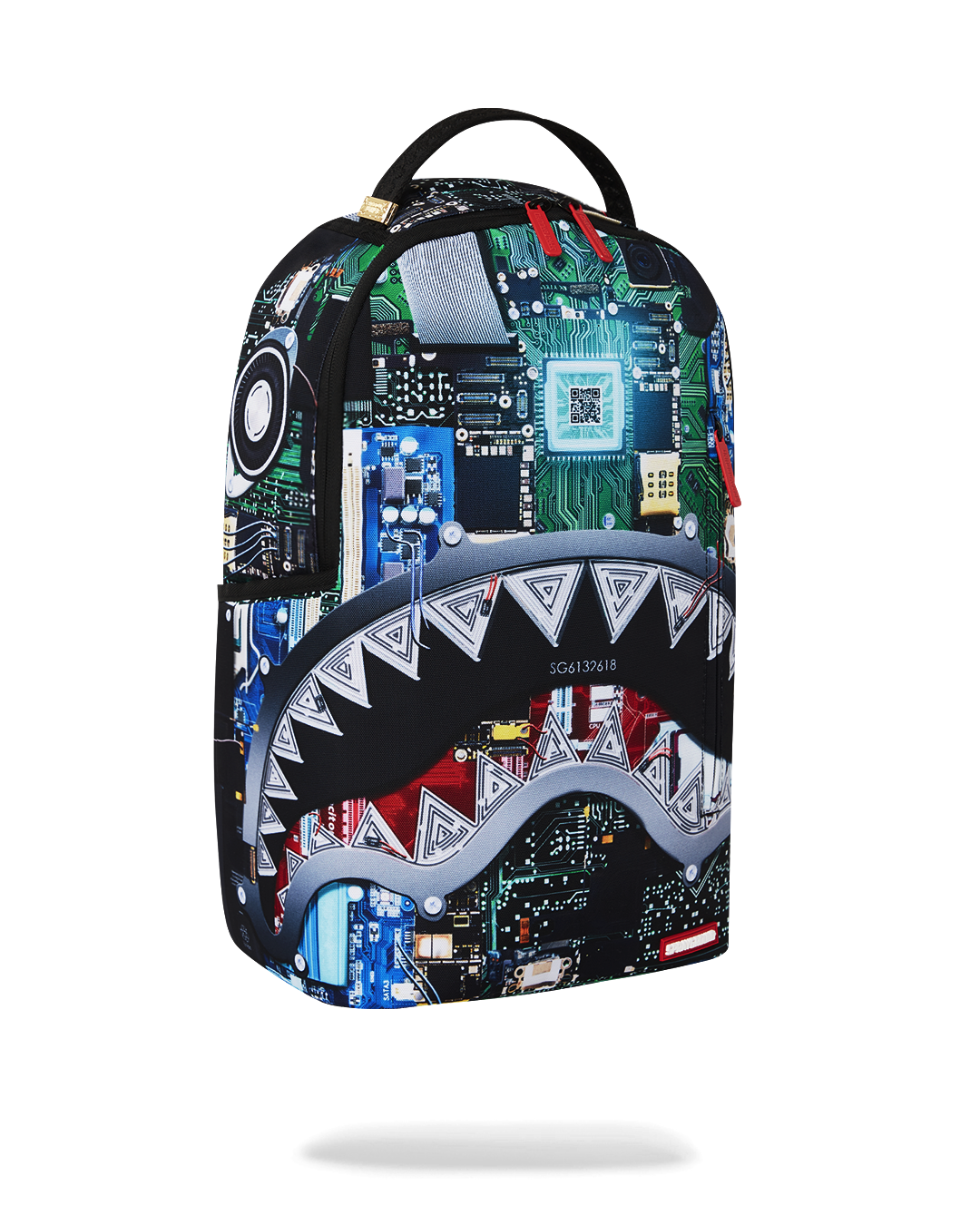 Sprayground Shock Impulse DLXSR Backpack with metal Sprayground Authentic badge