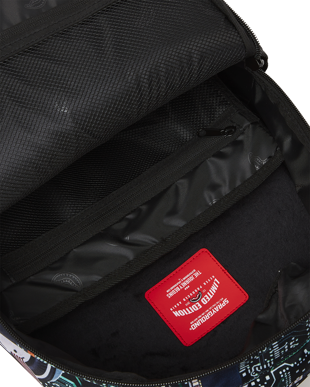 Sprayground Shock Impulse DLXSR Backpack with metal Sprayground Authentic badge