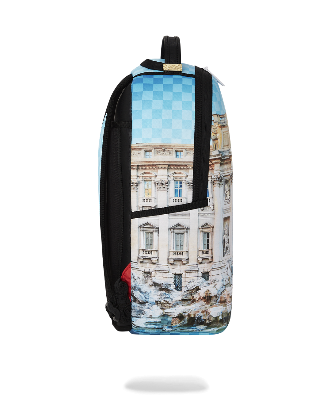 Back view displaying ergonomic mesh padding and adjustable straps for daily use