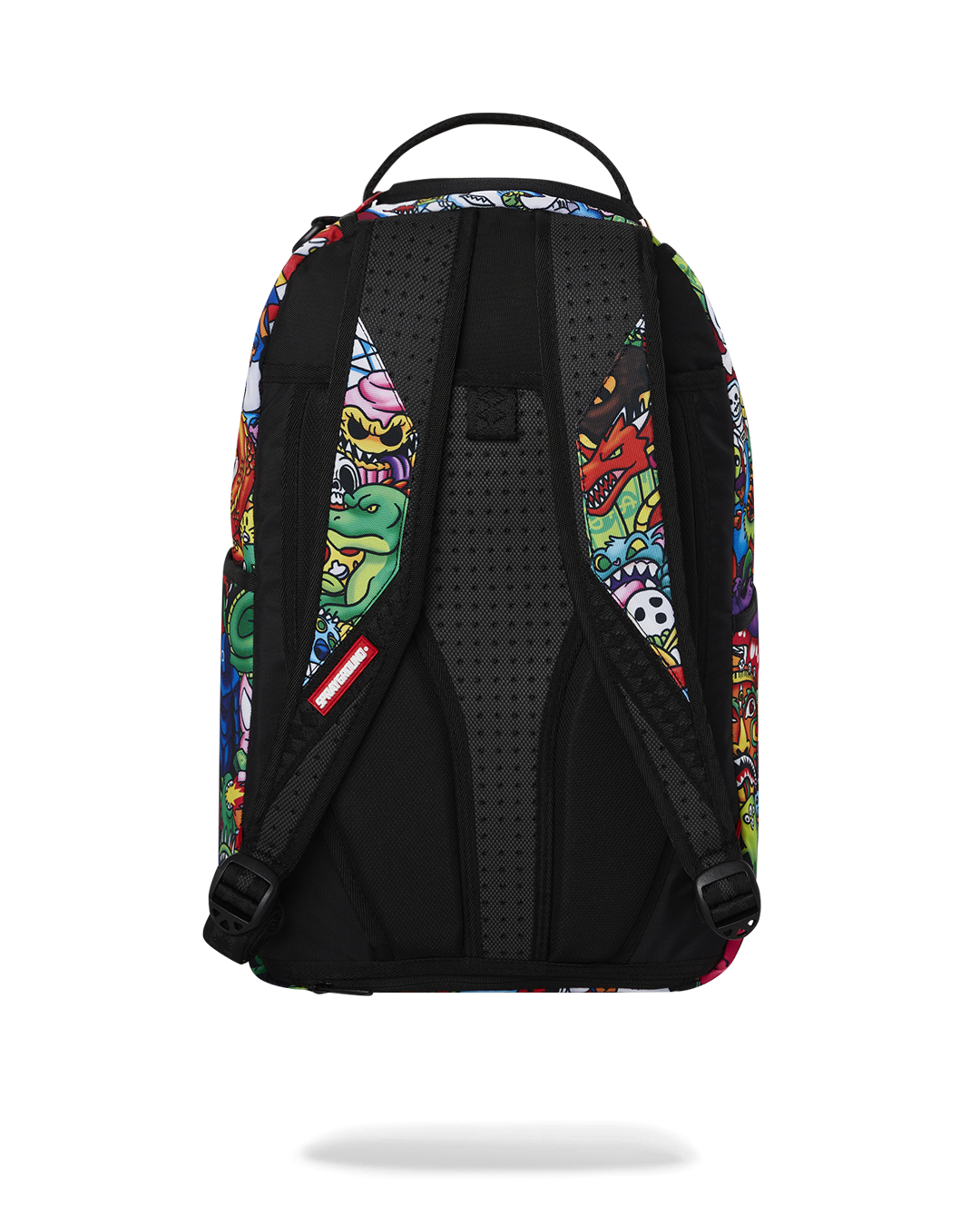 Fun City Deluxe backpack worn by a woman in urban setting, showcasing side pockets and sleek design.
