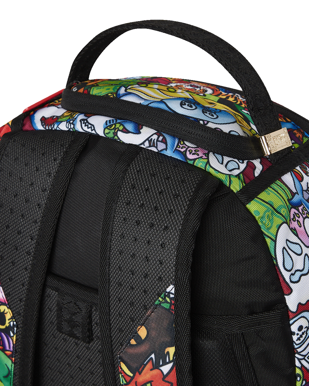 Fun City Deluxe backpack worn by a woman in urban setting, showcasing side pockets and sleek design.