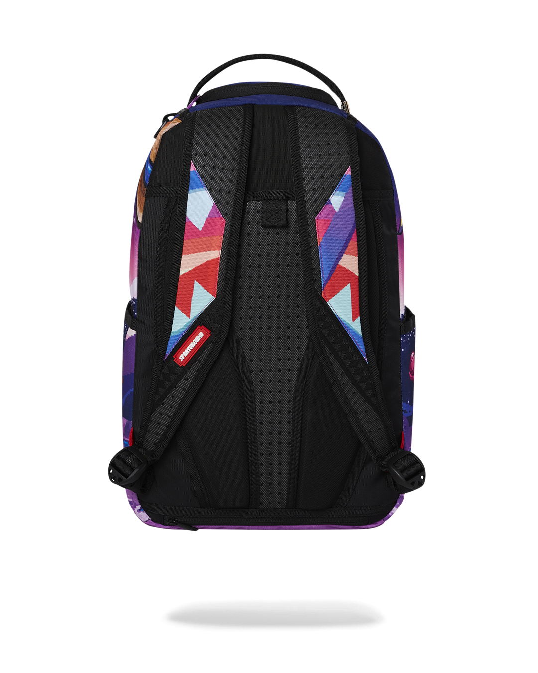 Astro Crew travel backpack displayed against a scenic backdrop, showcasing its stylish design.