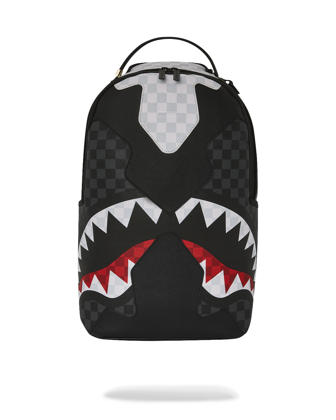 Front view of Royal Executive Laptop Backpack highlighting ergonomic features.