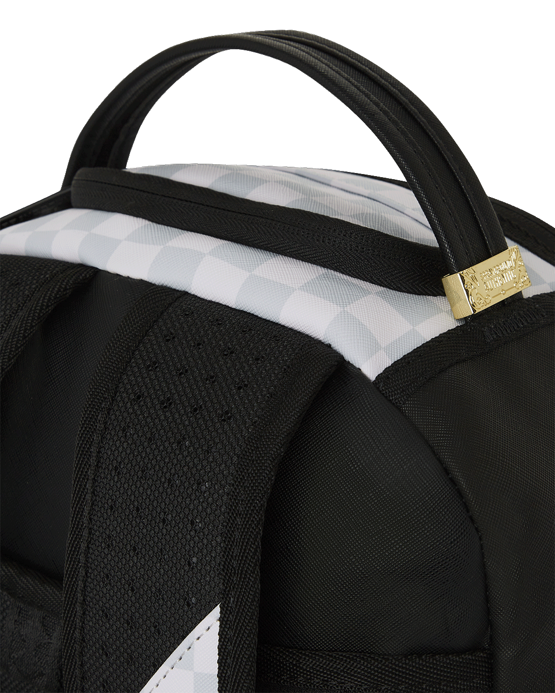 Front view of Royal Executive Laptop Backpack highlighting ergonomic features.