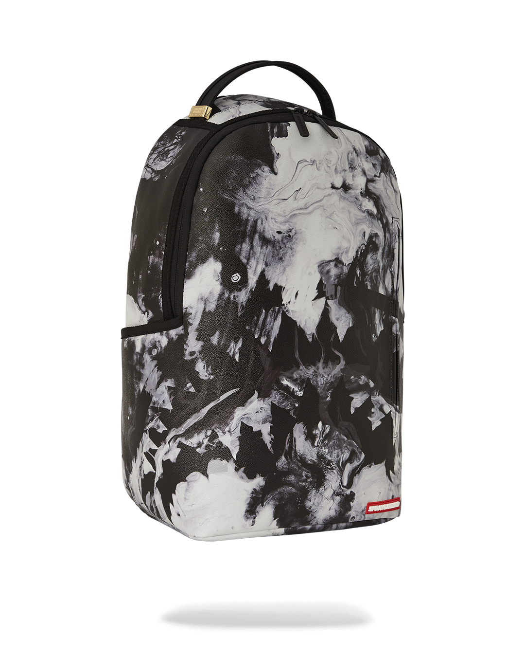 Back sleeve feature connecting to carry-on luggage, perfect for designers on the go
