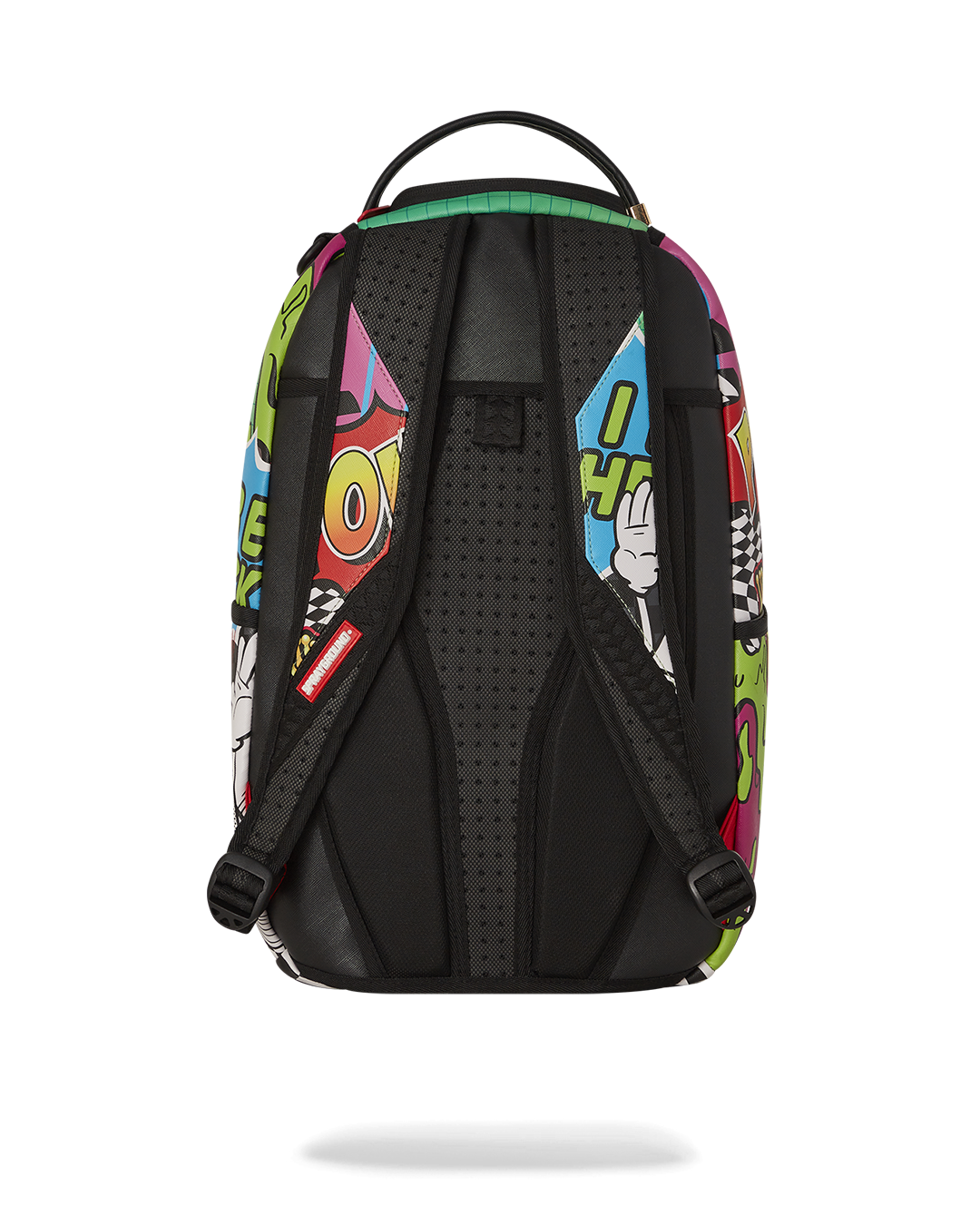 Backpack being worn, demonstrating its comfort and style for daily use.