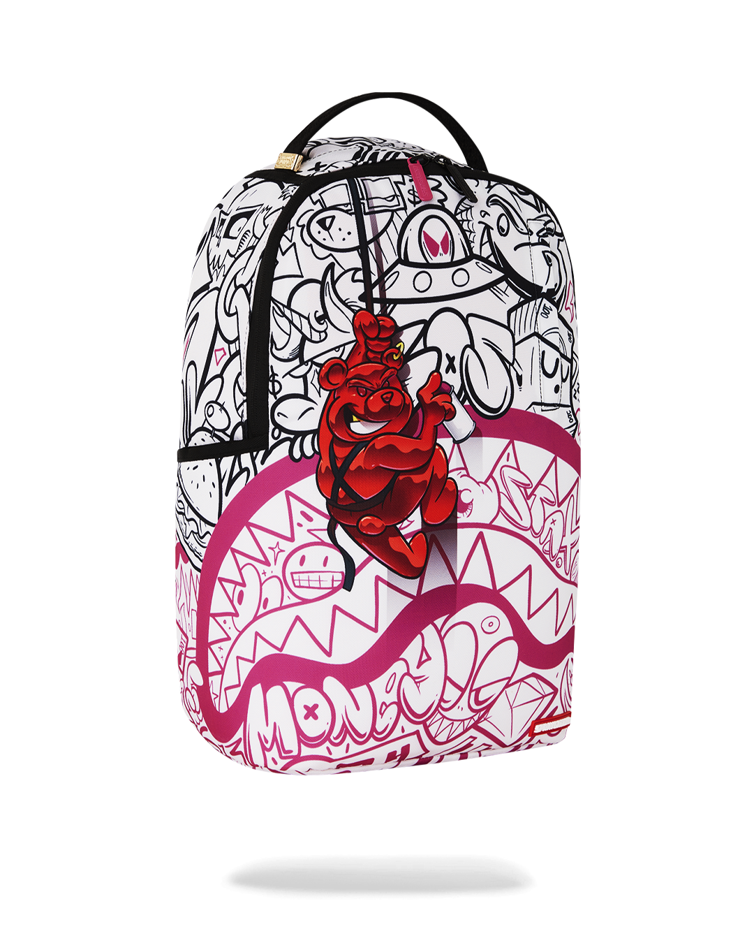 Diablo backpack connected to carry-on luggage for effortless travel.