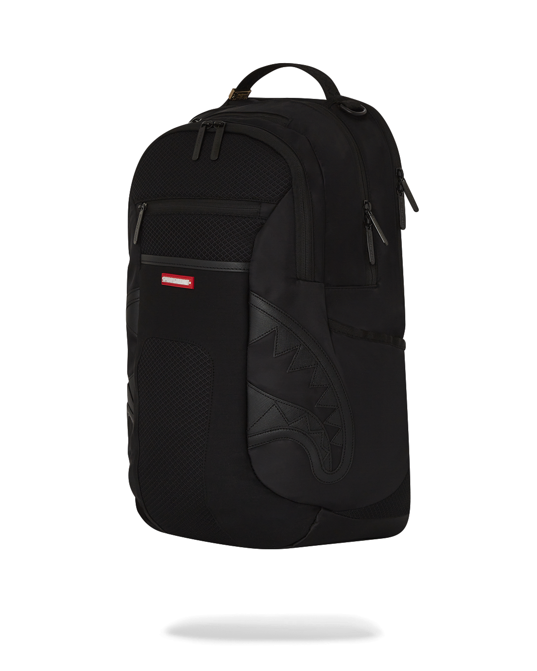 Side view of the Nomad Basecamp backpack, perfect for travel.