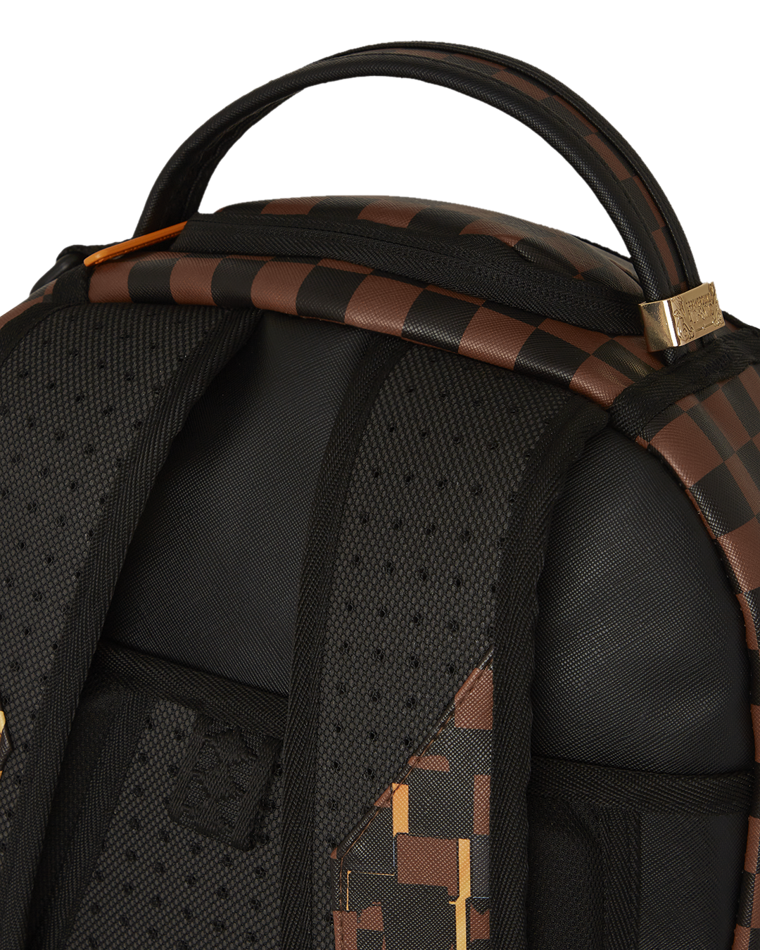 Front view of Naruto Adventure Backpack showcasing zipper details.