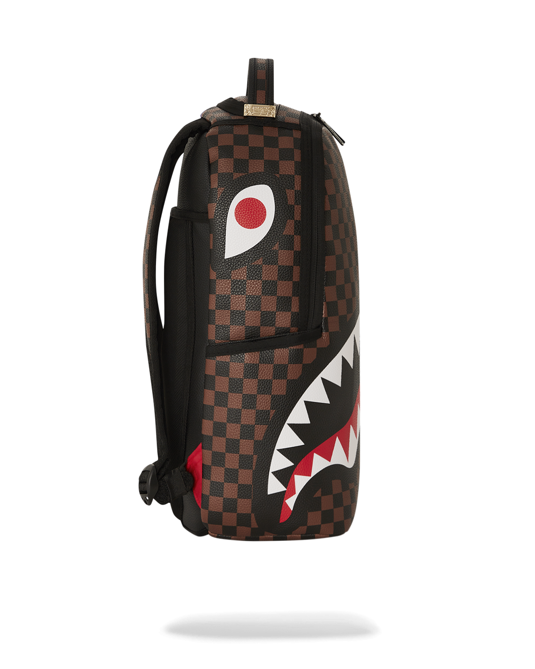 Back view of the backpack with adjustable straps and ergonomic padding