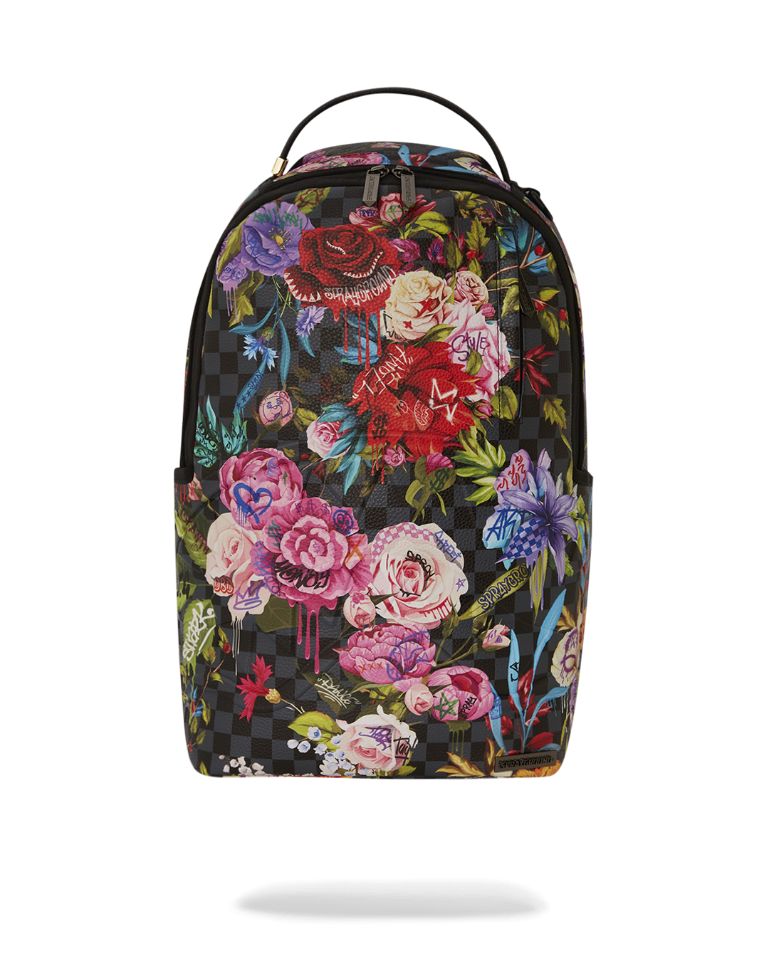 GRAFFLOWER faux leather backpack with laptop compartment and ergonomic design