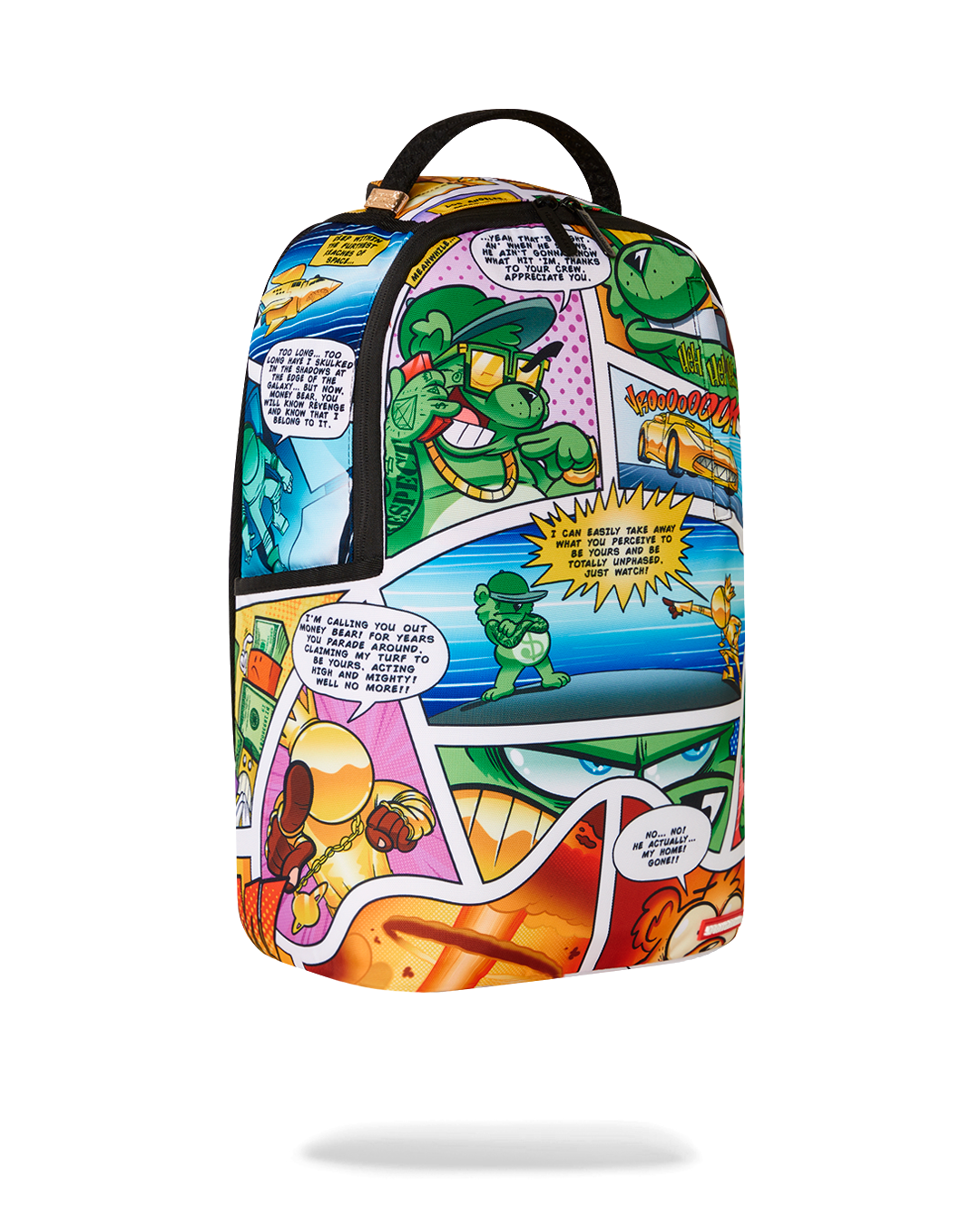 Sprayground DLXSR Backpack - side view highlighting durable 900D polyester fabric