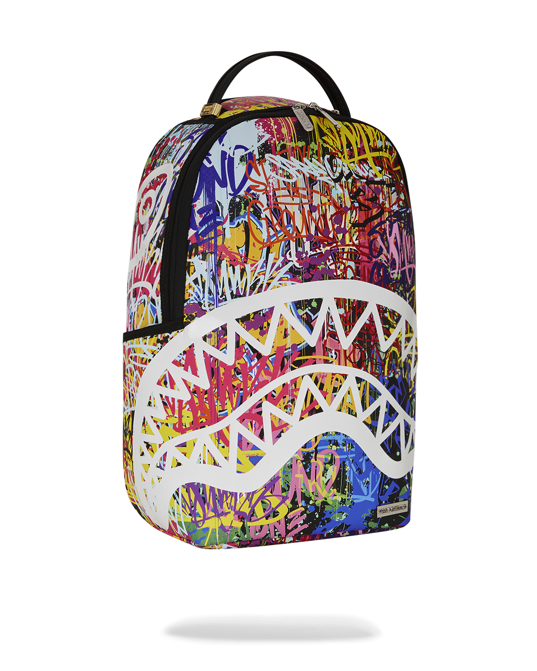 Back view showing the slide-through sleeve for easy luggage attachment.