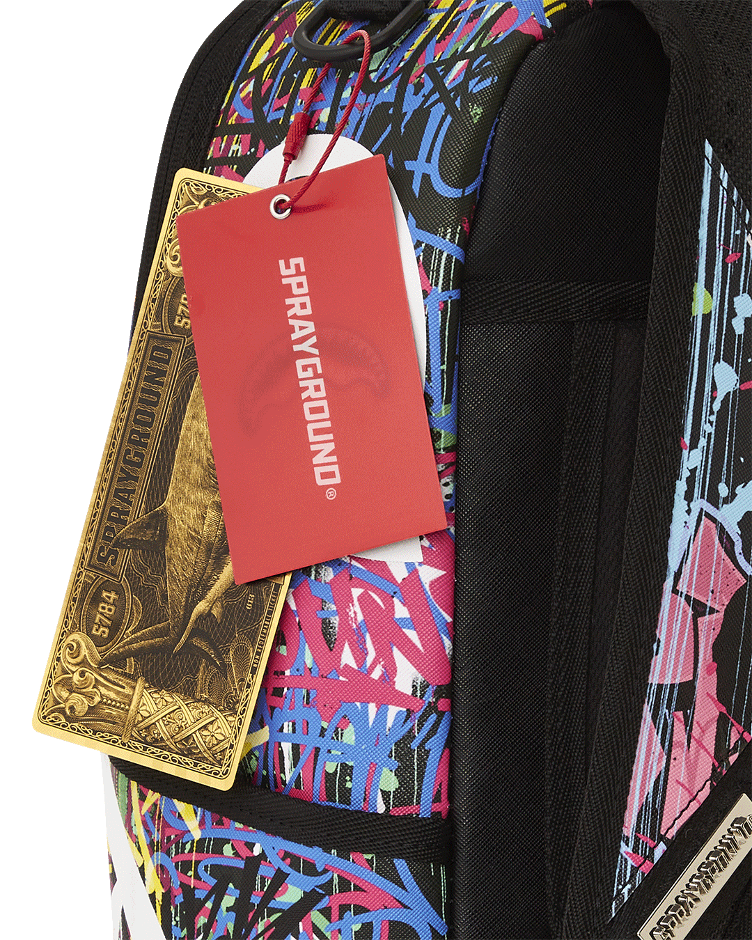 Front view of Urban Explorer Lululemon Backpack showcasing zipper pockets.