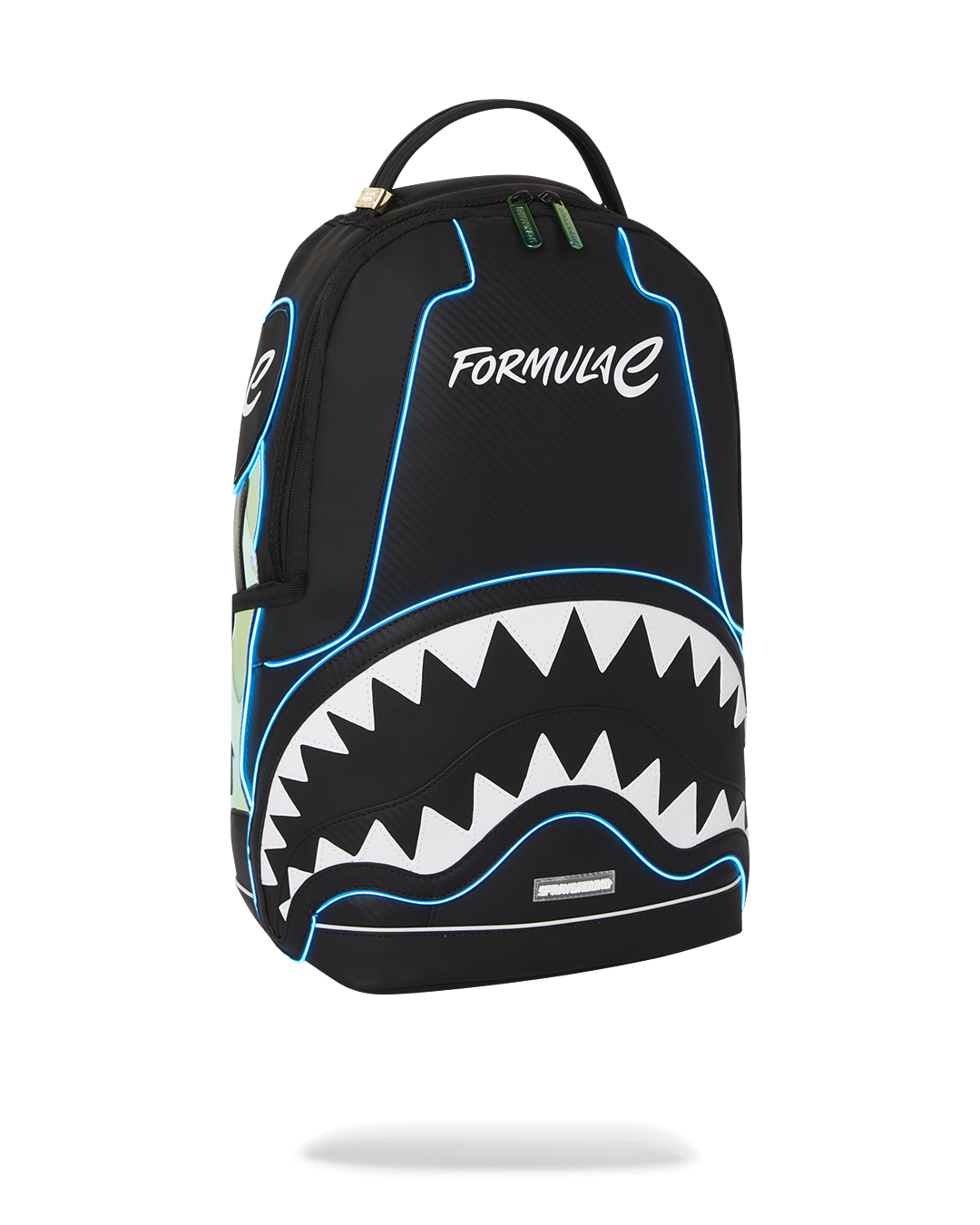 Back view showing adjustable straps and ergonomic design of the backpack.