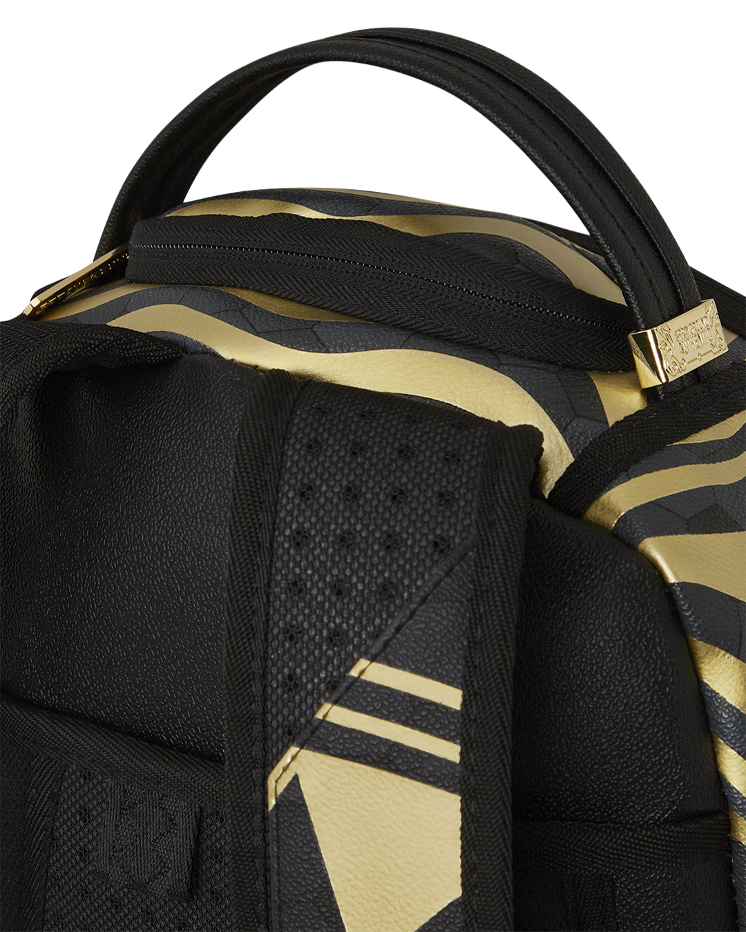 Honeycomb backpack worn by a designer in an urban setting