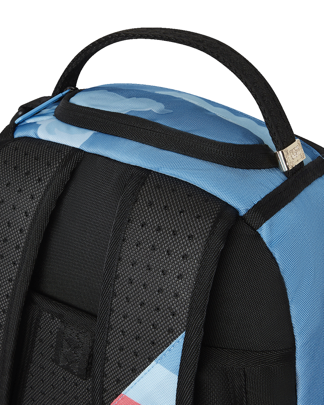 Interior of the ErgoPro Deluxe Backpack featuring a velour laptop compartment.
