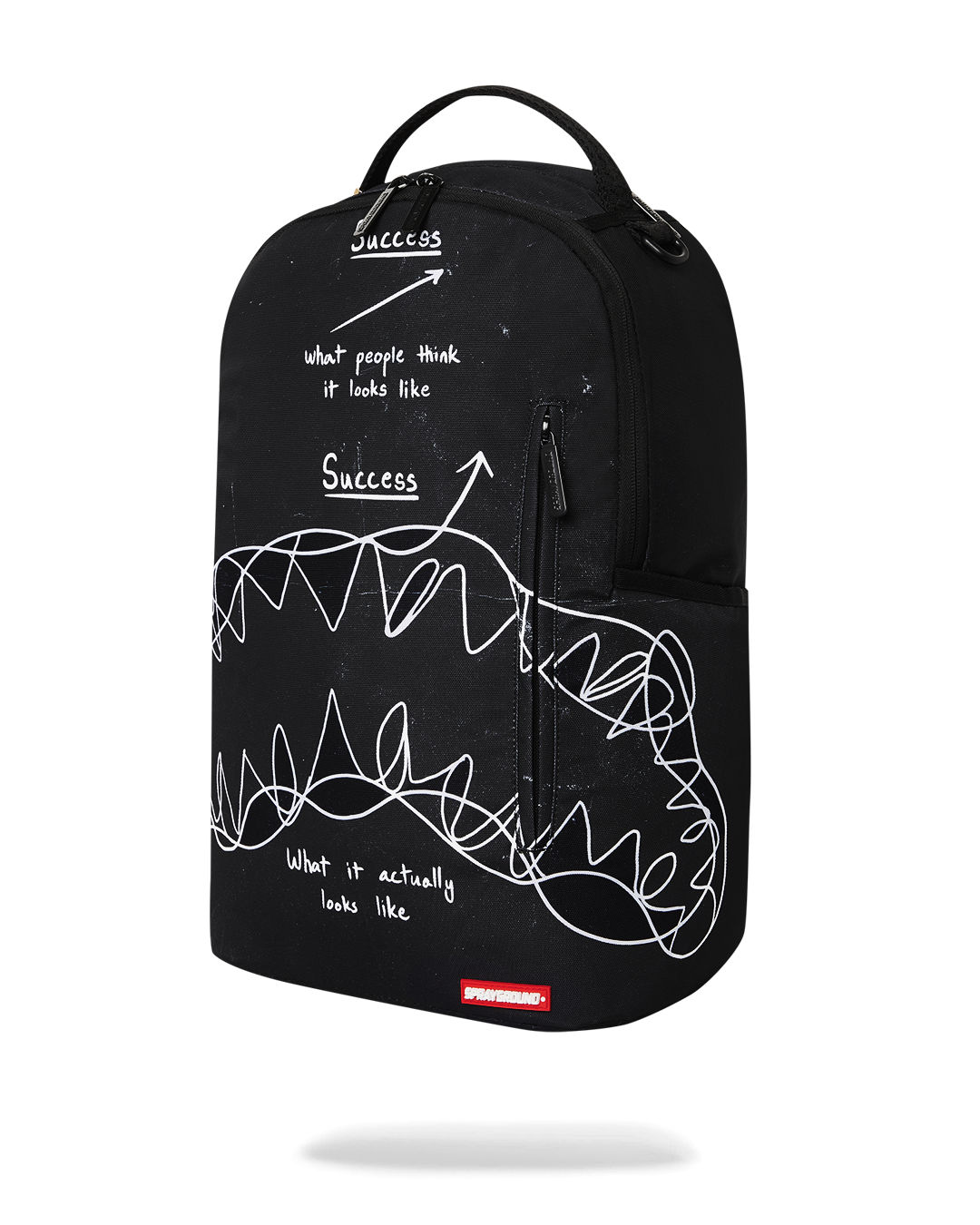 Side view highlighting adjustable straps and ergonomic back padding.