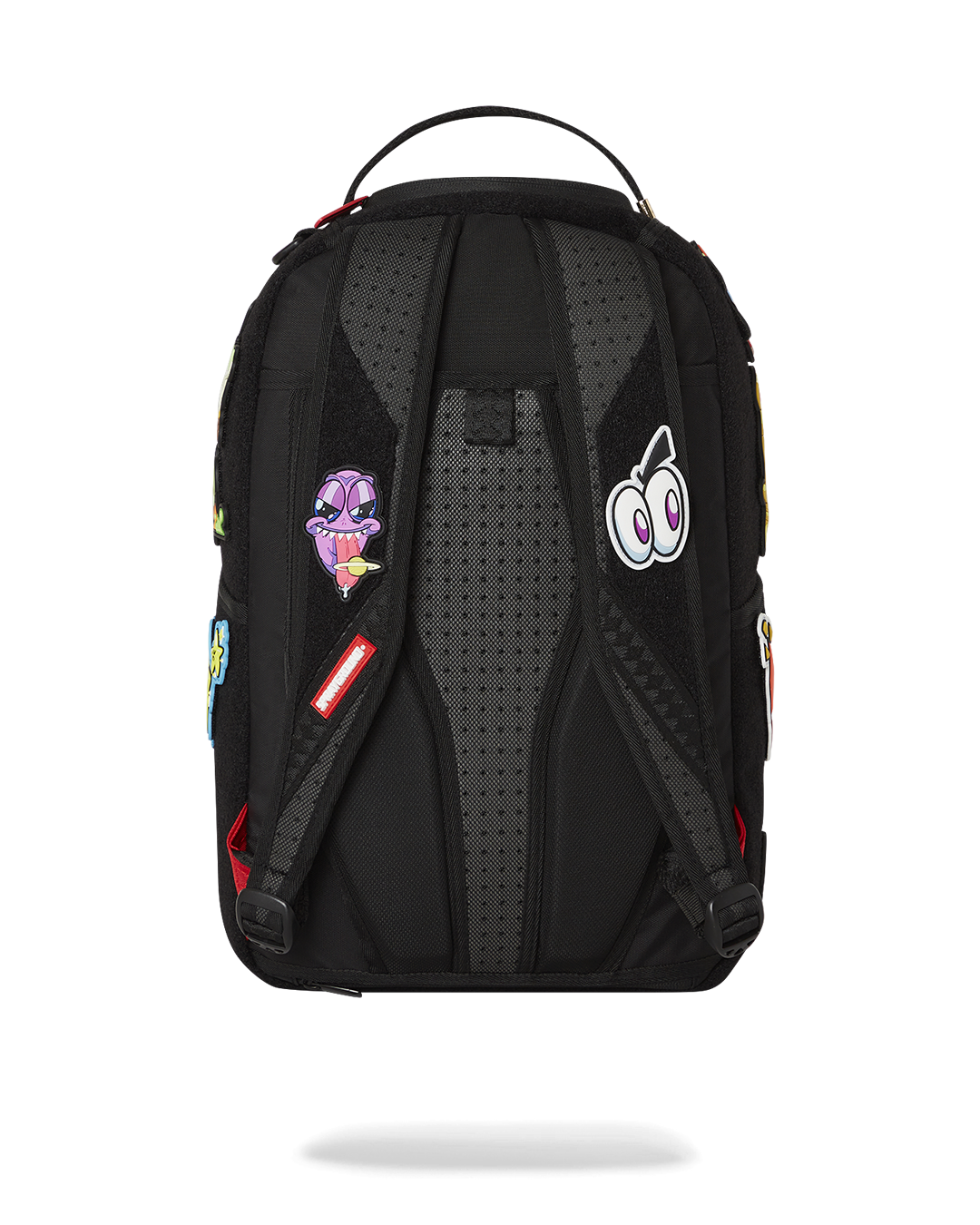 Interior shot showing the water-resistant fabric and compartments