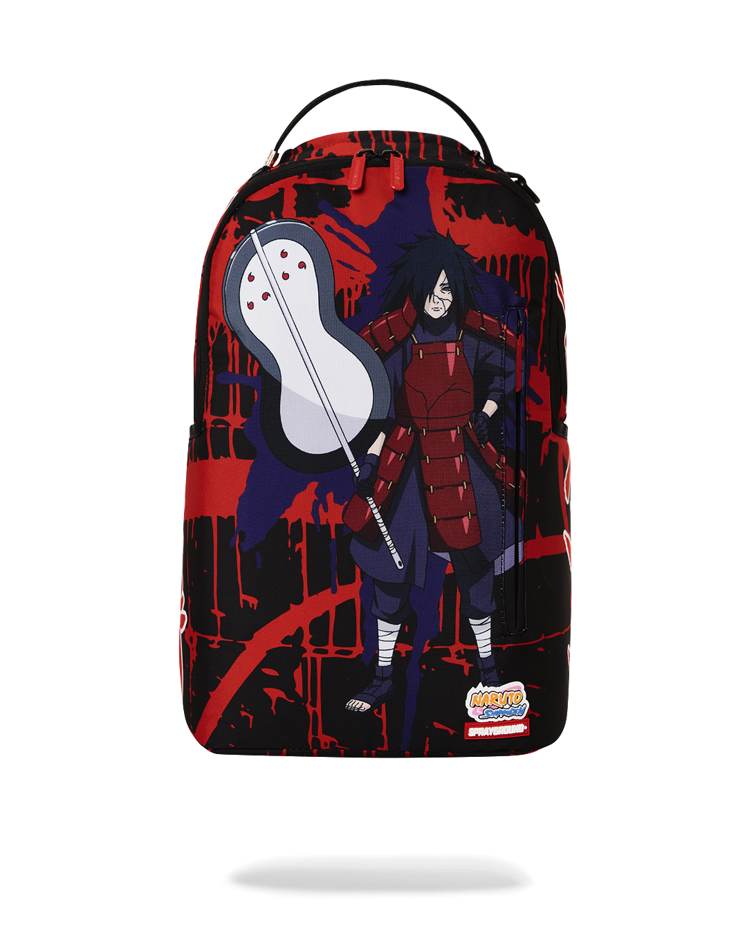 Madara StandTall DLXSR backpack with front zipper pocket and side pockets for travel