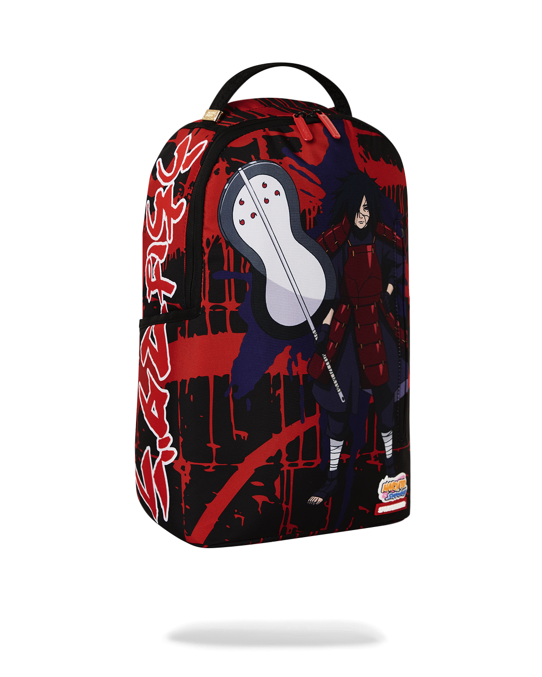 Back view of Madara travel backpack for women with ergonomic mesh padding and adjustable straps