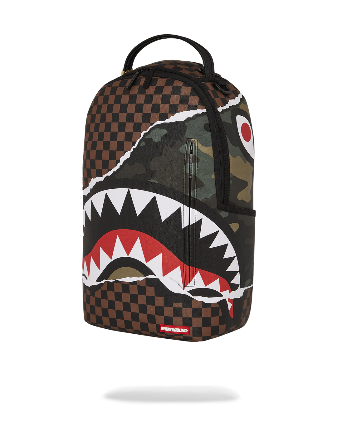 Endless Adventures III Backpack with ergonomic design and gold zippers.