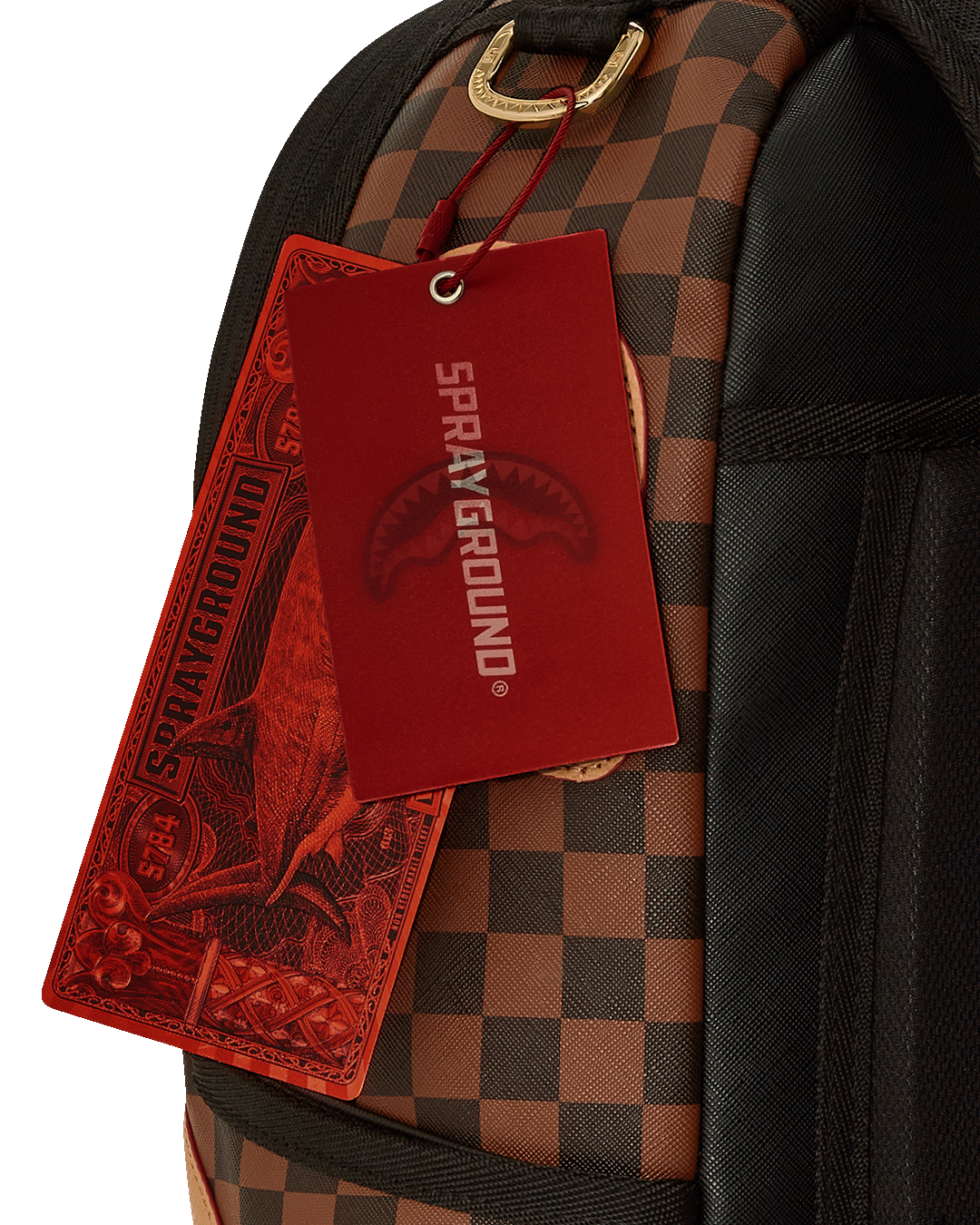 Henny Victory backpack worn over a trench coat in urban setting