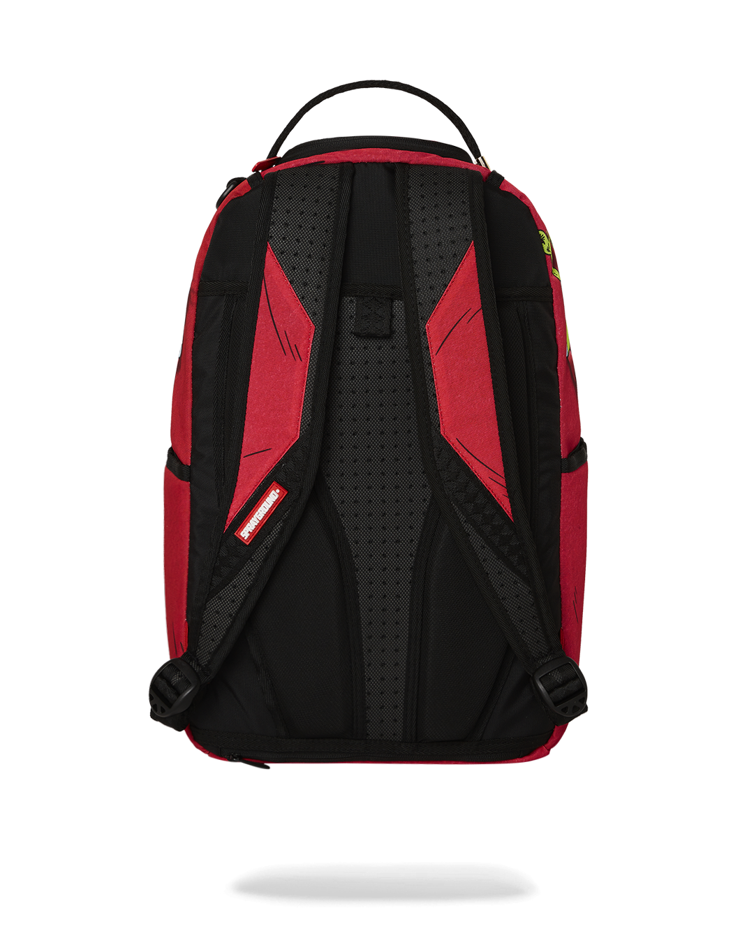 Sprayground Shark backpack pink - front view with arts & crafts design