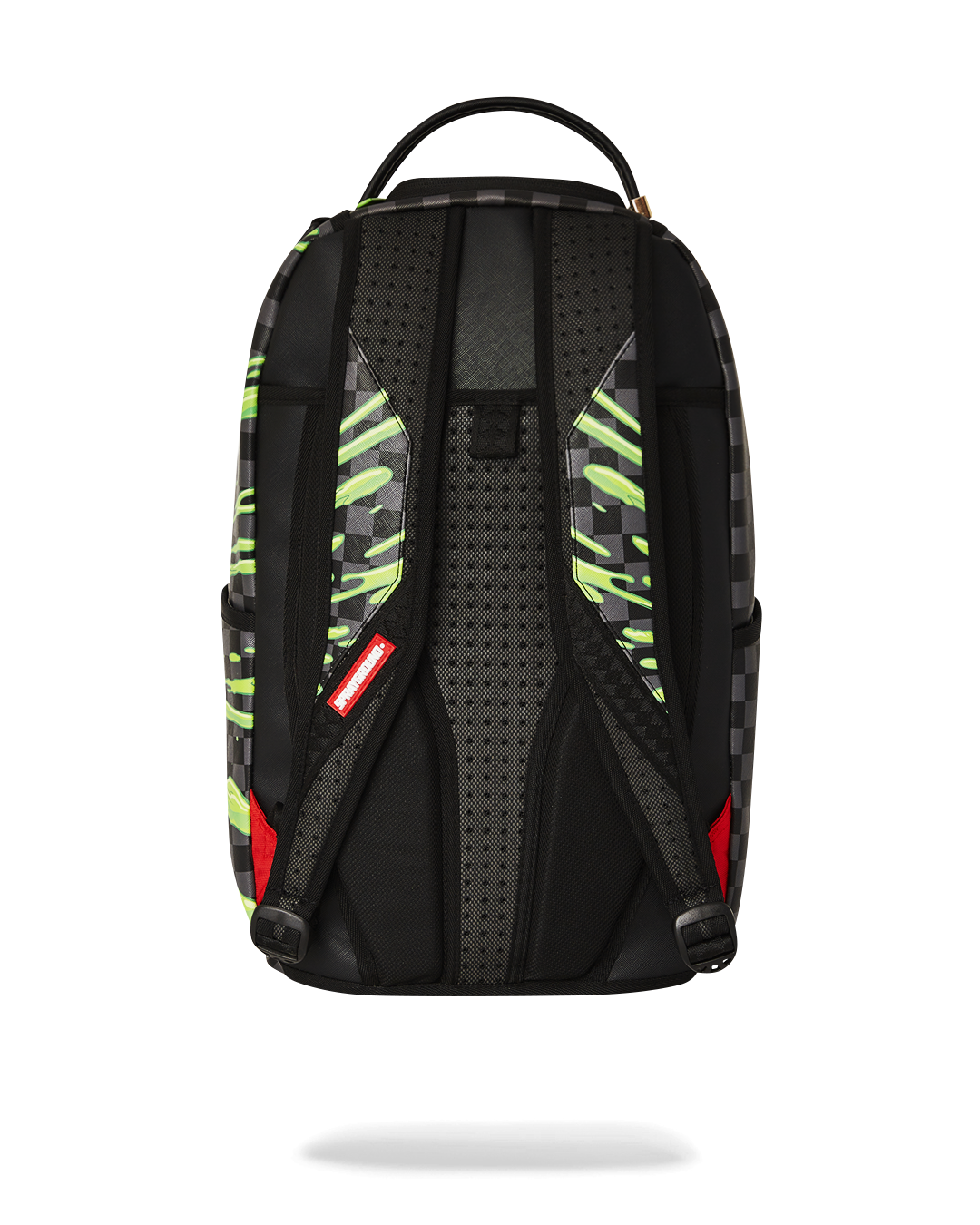 Sprayground BrainsHark laptop backpack with RICK & MORTY edition design, front view