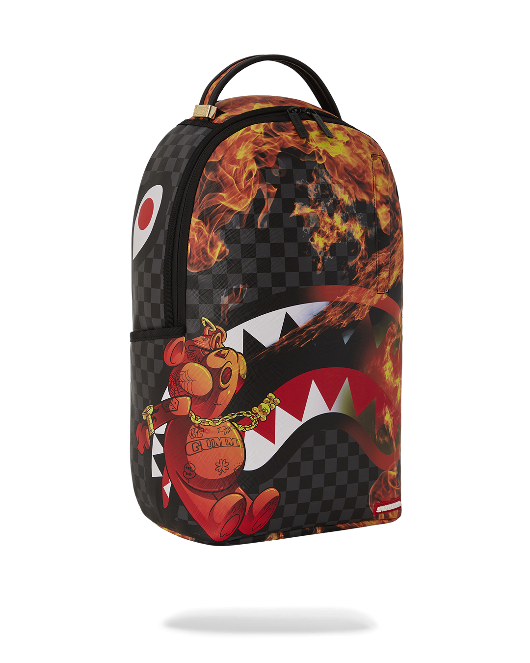 Backpack worn casually, highlighting ergonomic padding and adjustable straps.