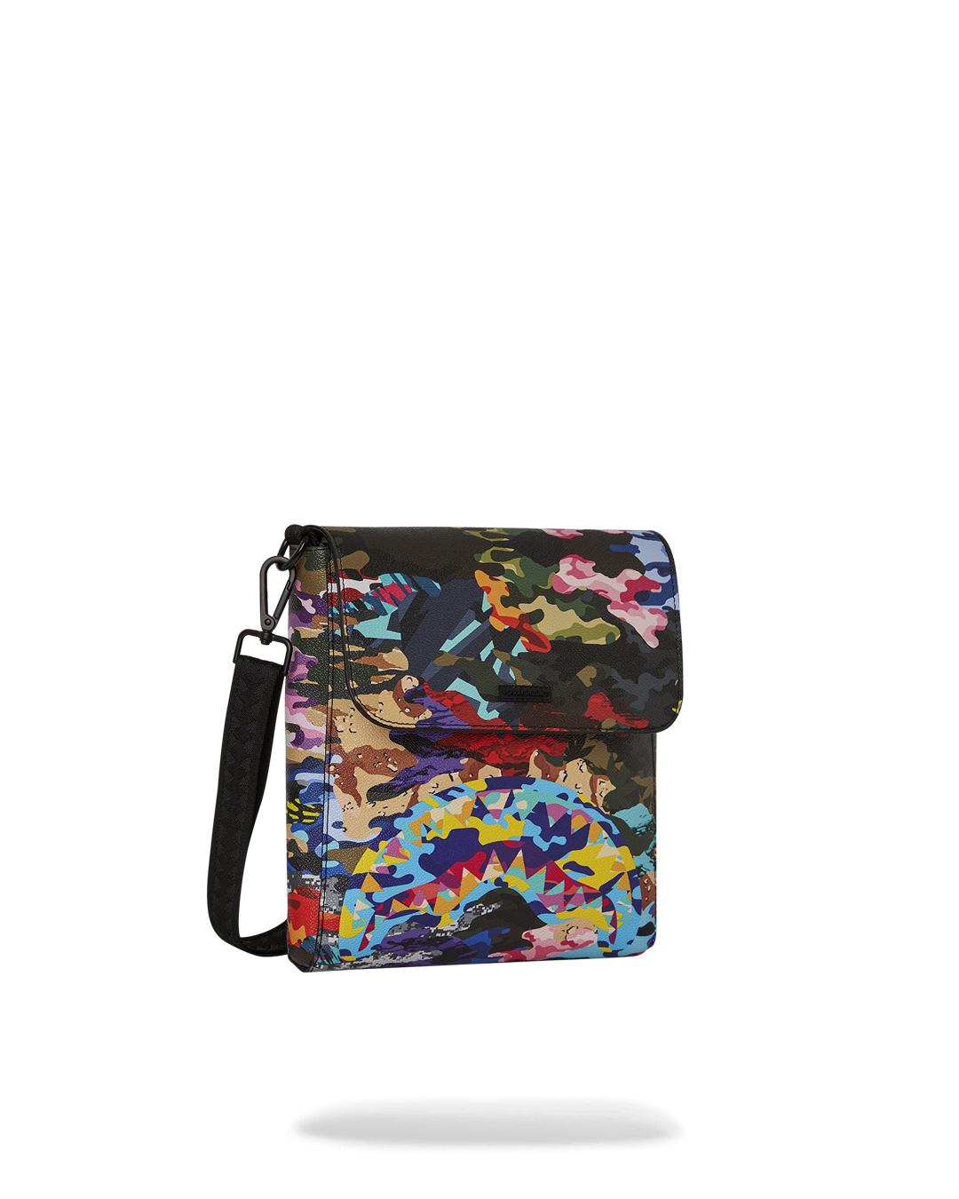 Back view of mens sling bag highlighting adjustable strap and contour fit
