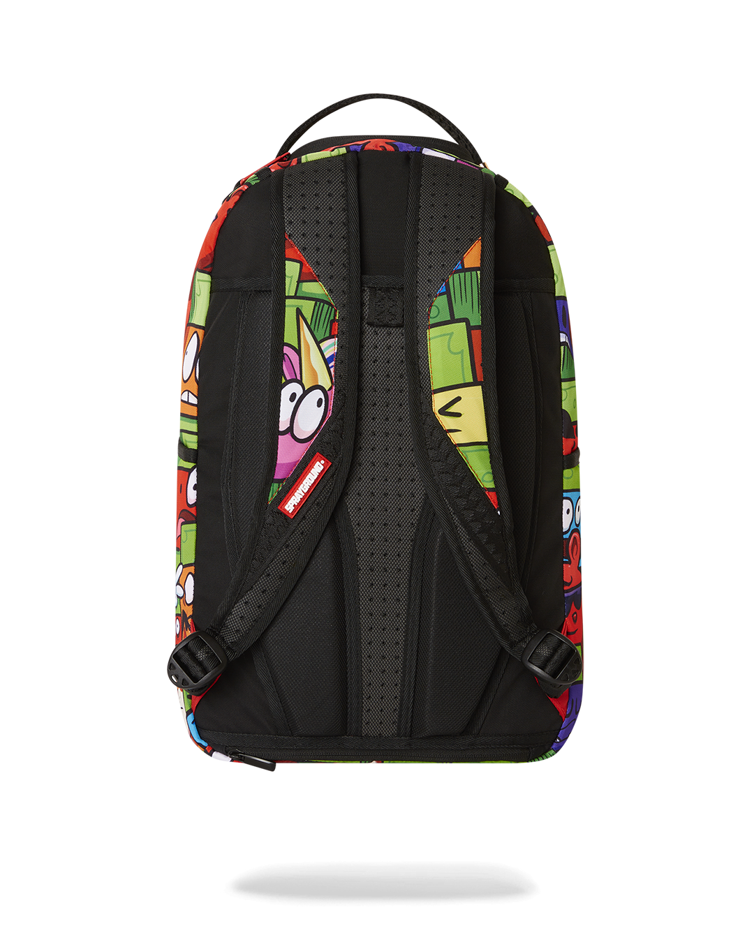 Sprayground Authentic Travel Backpack - front view with multiple pockets