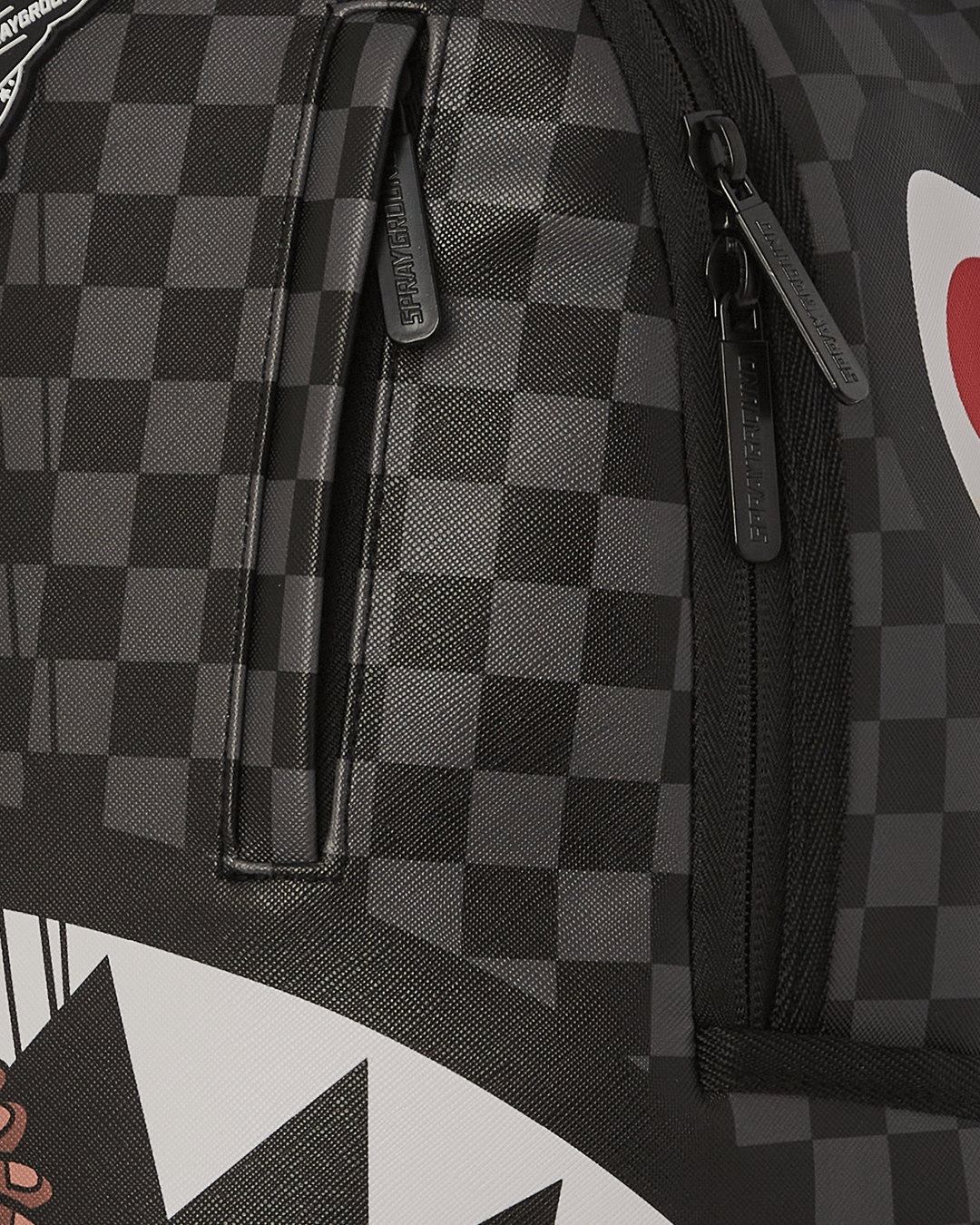 Interior view of the Astromane backpack showing laptop compartment and organizer pocket