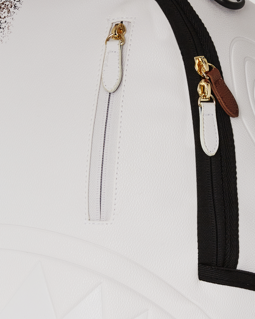 Back view showing the ergonomic mesh padding and adjustable straps for comfort.