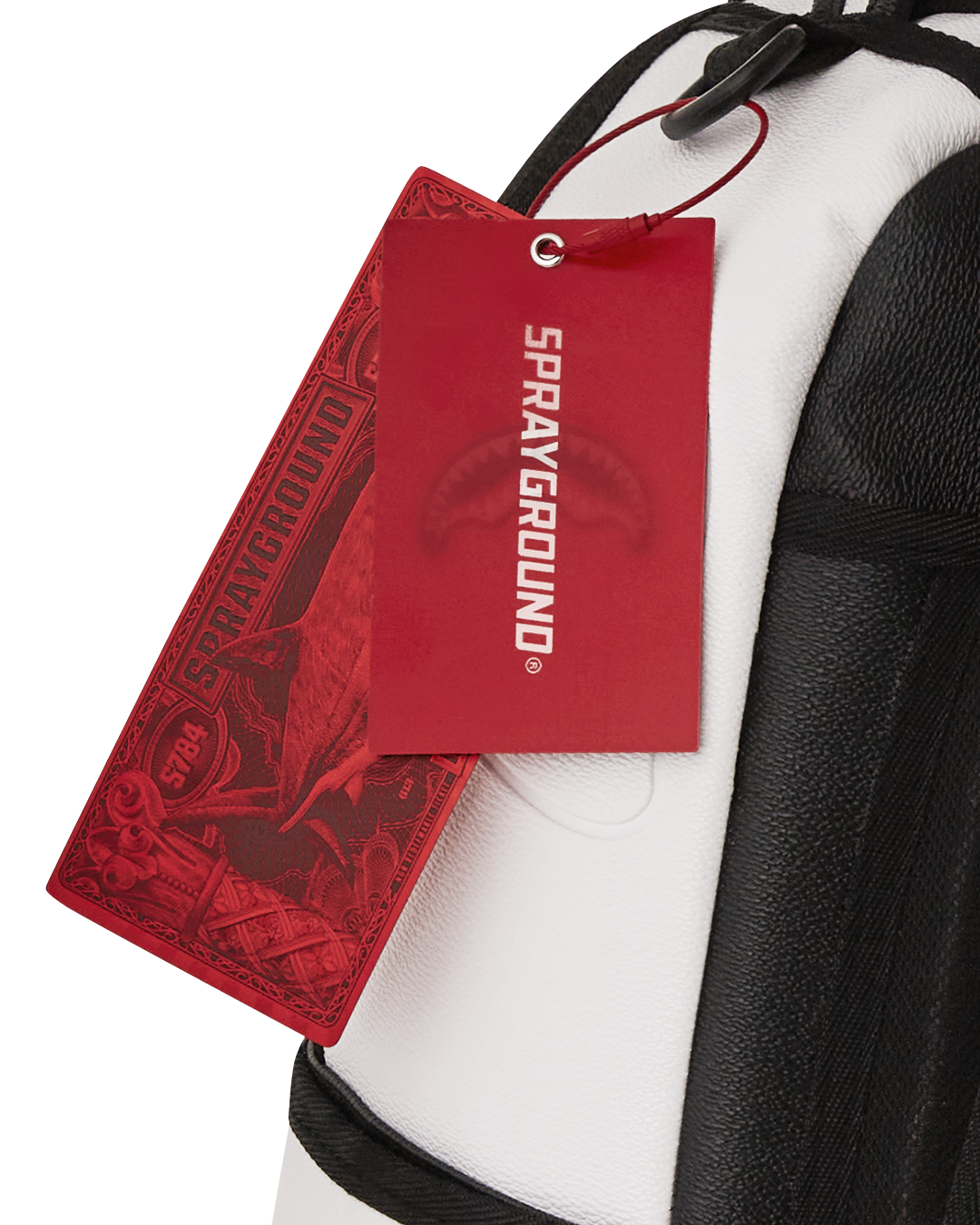 Back view showing the ergonomic mesh padding and adjustable straps for comfort.