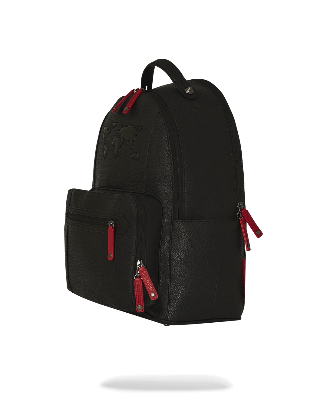 James First Class backpack in use, showcasing side pockets and ergonomic straps