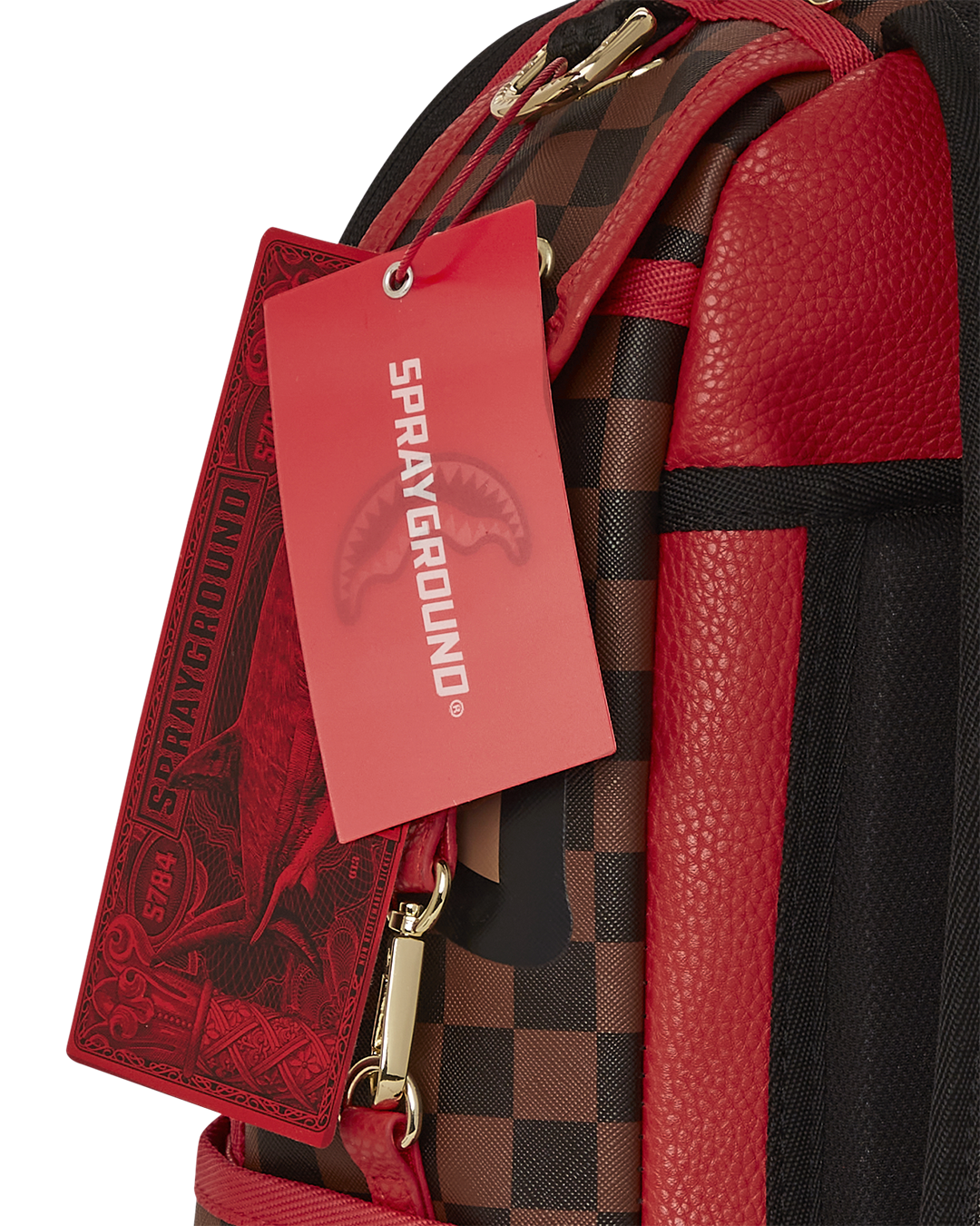 Backpack worn crossbody in a city setting, showcasing its sleek profile