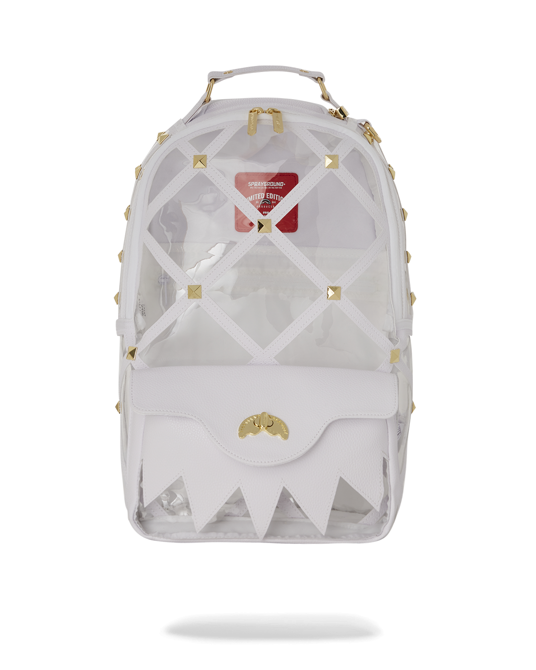 Paris luxury backpack worn crossbody in a cityscape