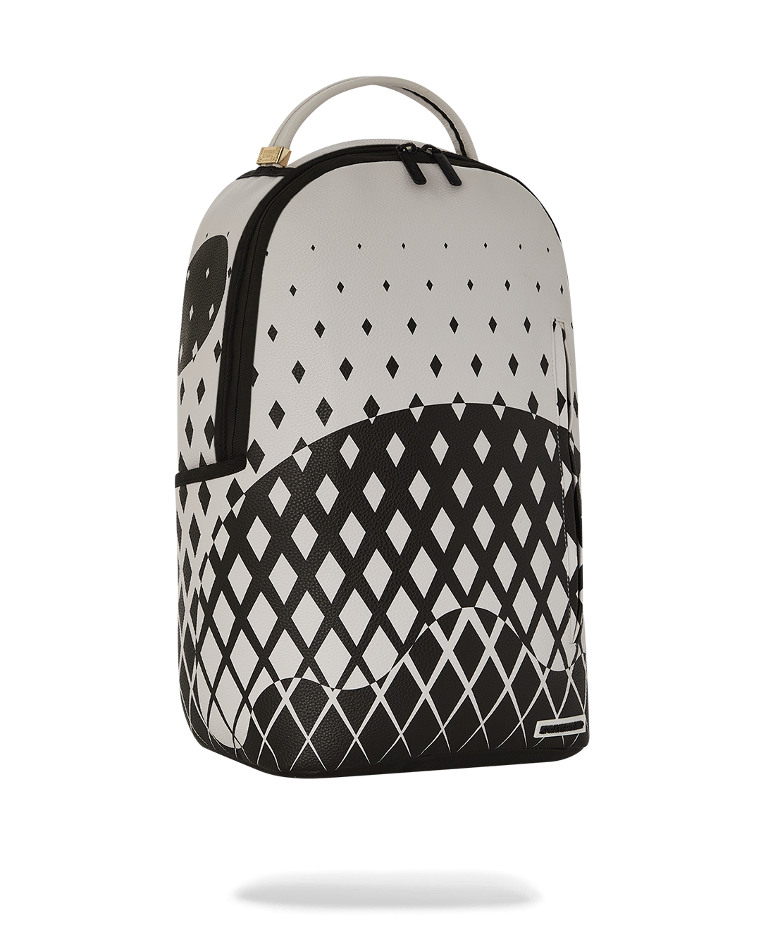 Back view showing ergonomic mesh padding and adjustable straps