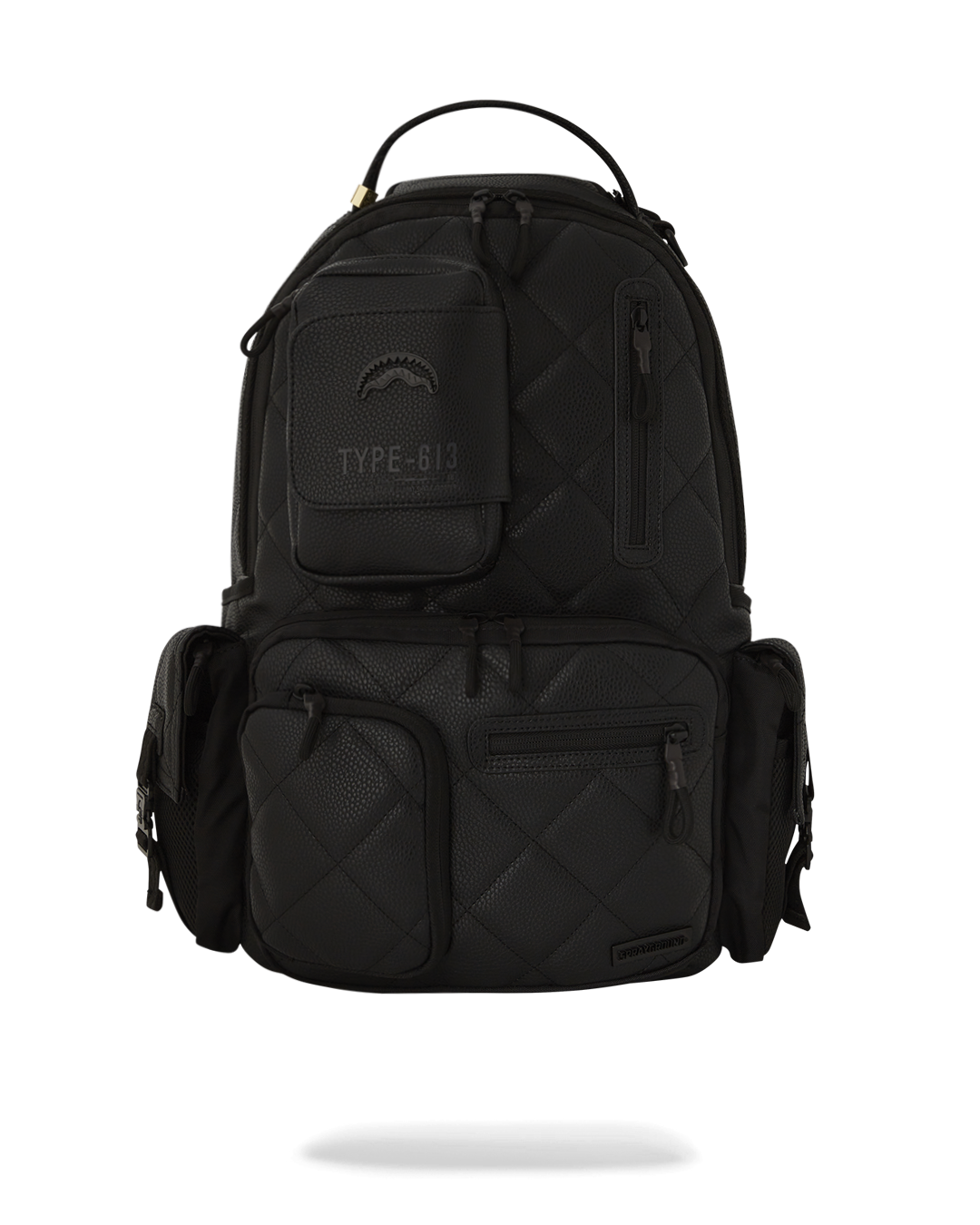 Nightflare backpack open with laptop compartment visible