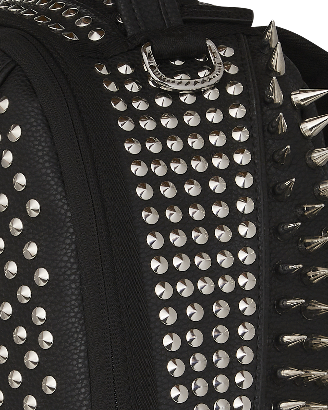 Close-up of the ergonomic back padding and adjustable straps on the backpack.