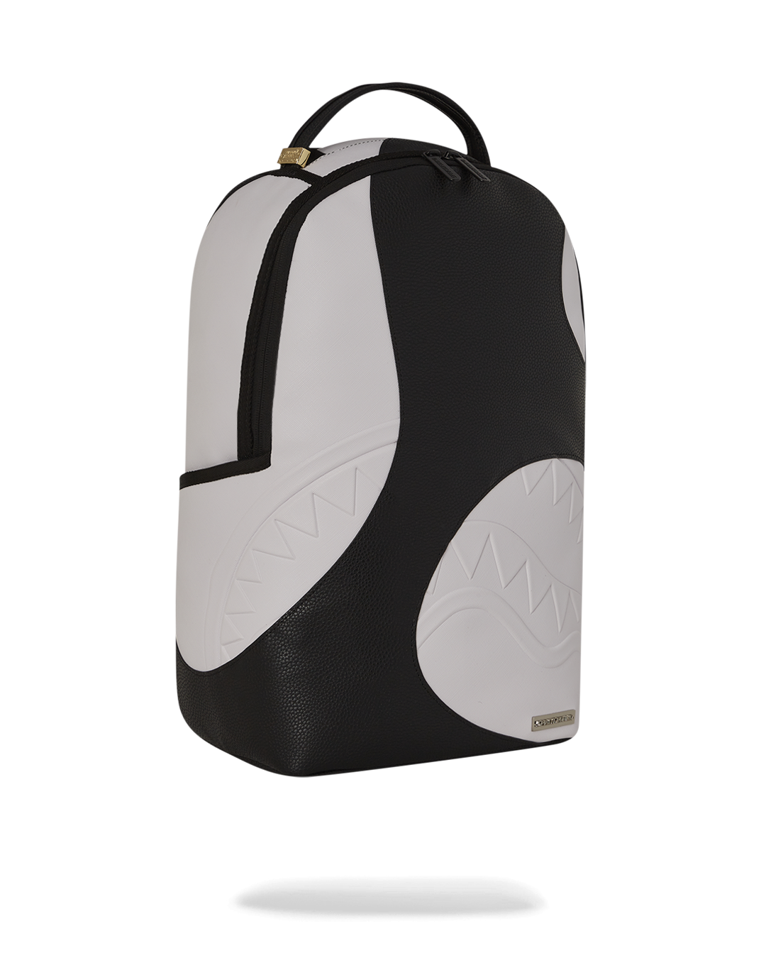Open interior showing laptop sleeve, mesh organizer and stash pocket