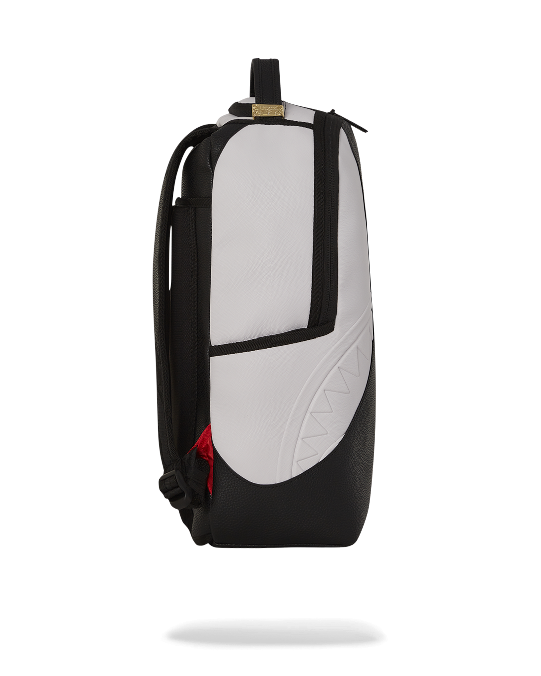 Back panel with ergonomic padding and adjustable straps for comfort