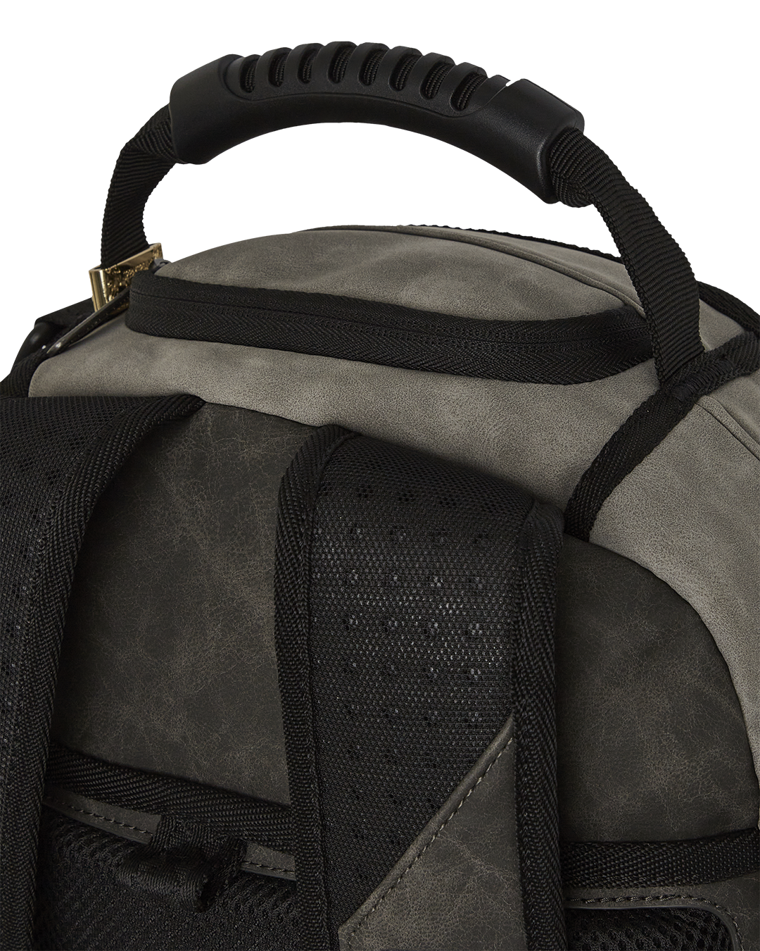 Dune Stillsuit Shark Backpack interior with separate velour laptop compartment