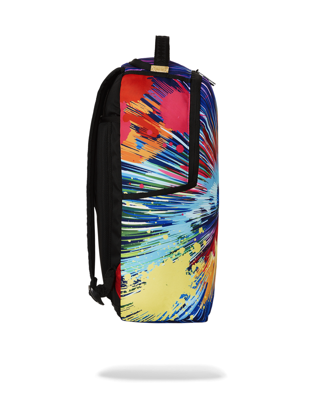 Interior of the Vivid Adventure backpack highlighting the laptop compartment.