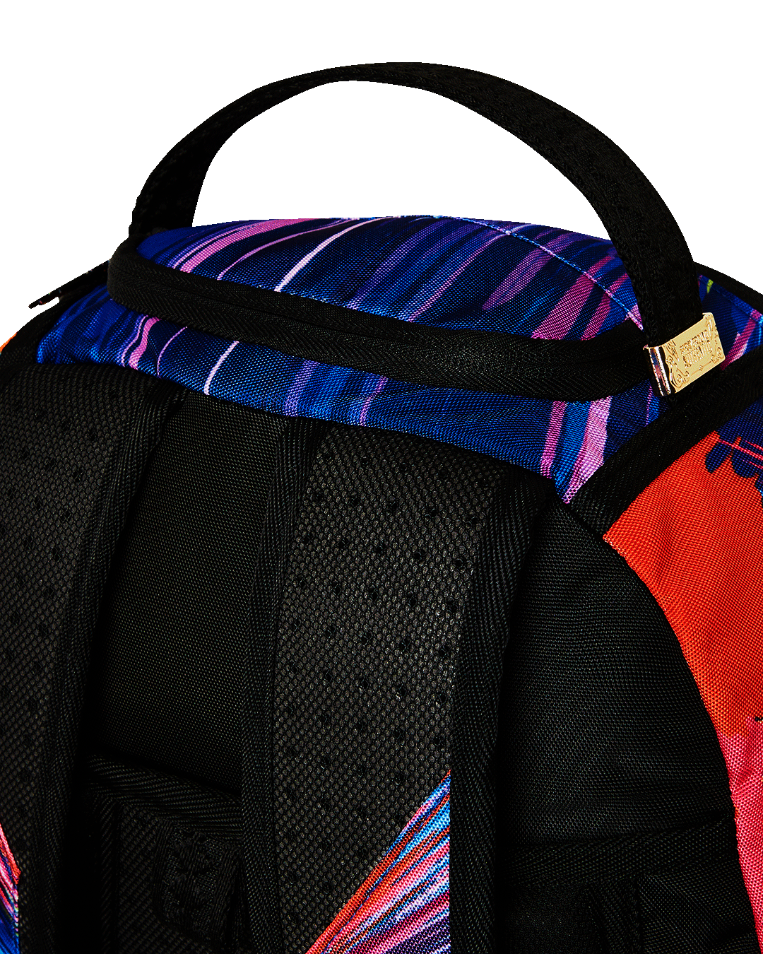 Interior of the Vivid Adventure backpack highlighting the laptop compartment.