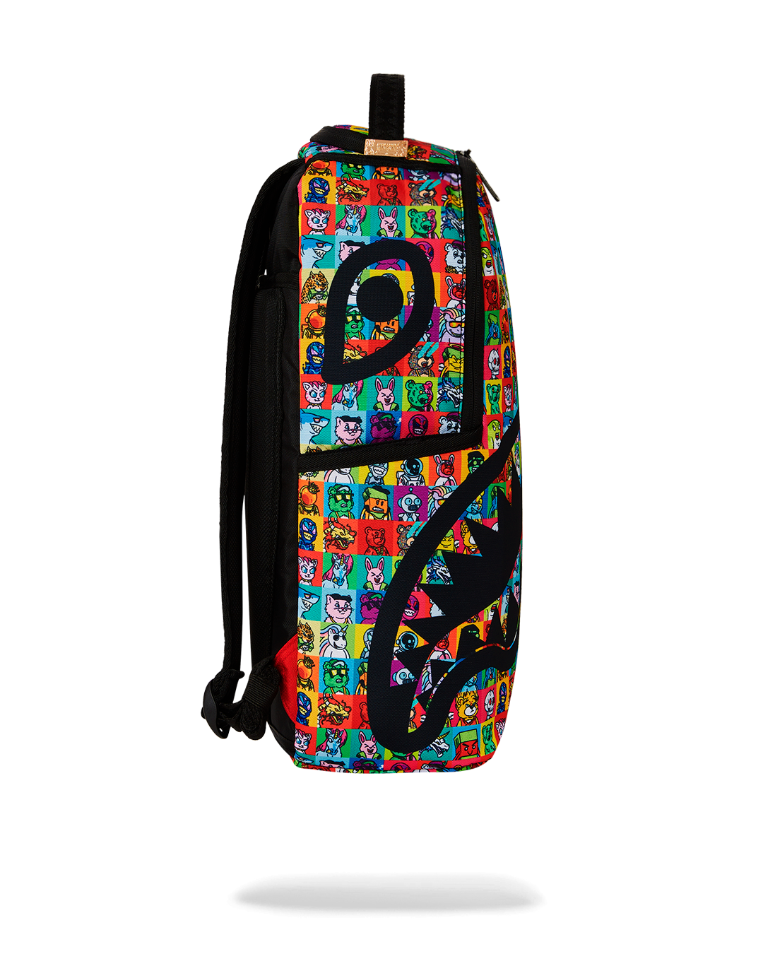 Backpack side pockets designed for easy access while traveling