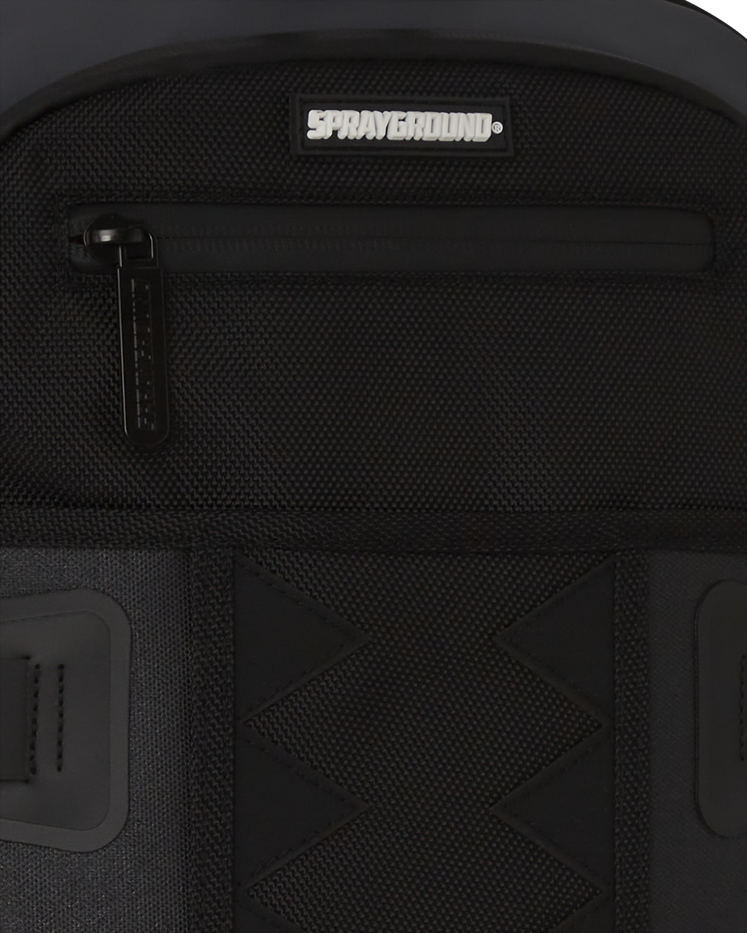 Close-up of the backpack’s padded laptop compartment and organizer pockets