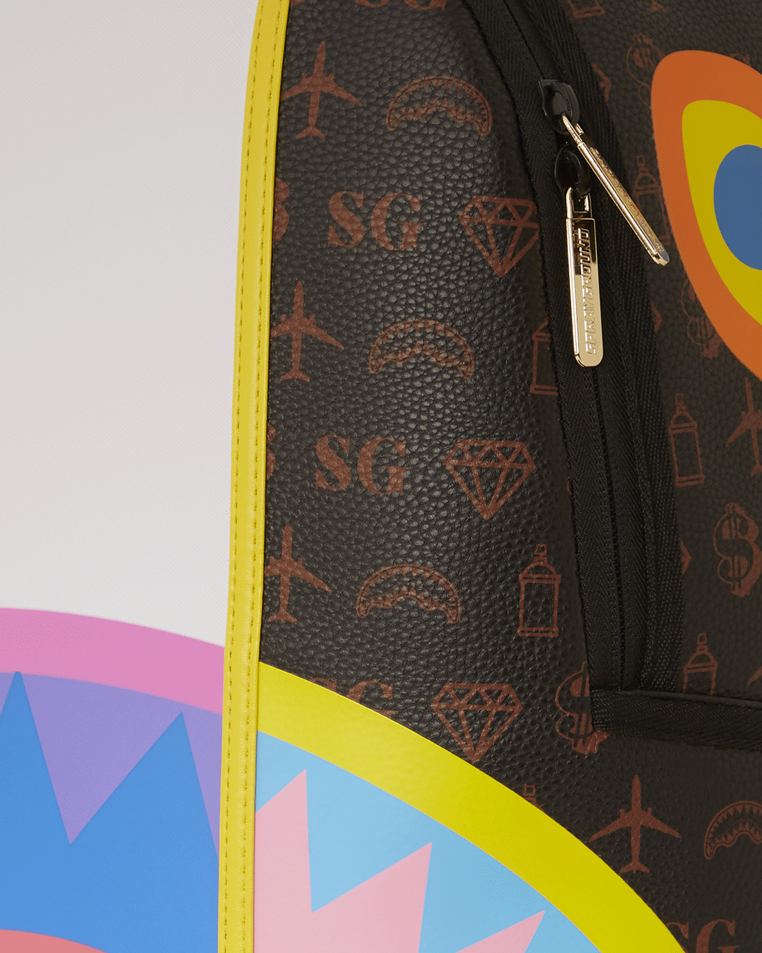 Side view of the backpack with adjustable straps and ergonomic padding