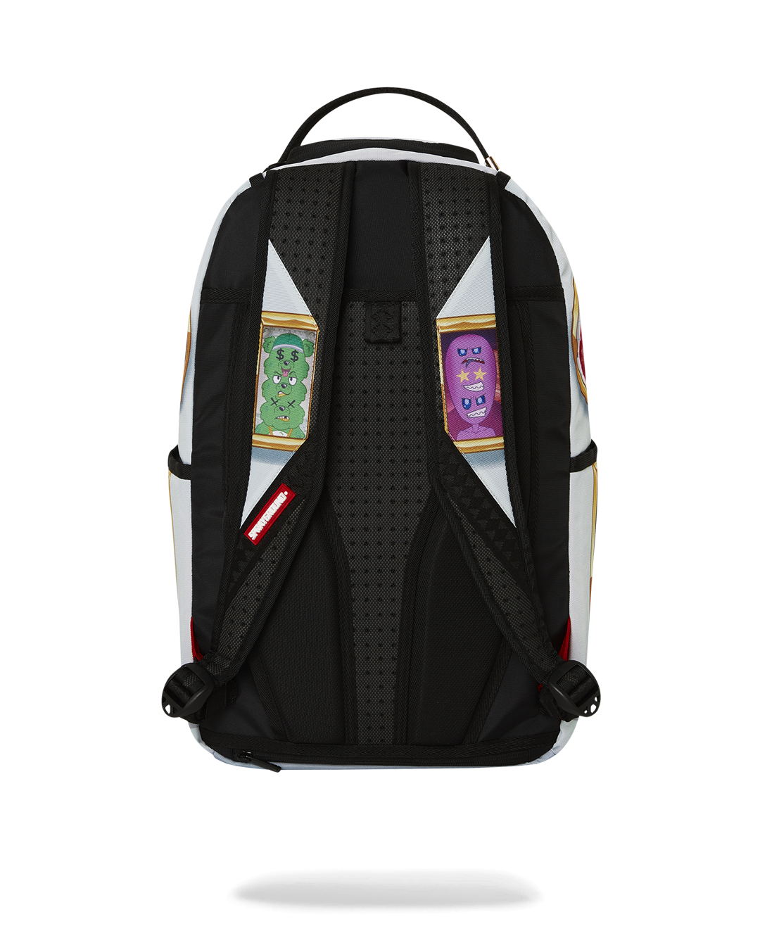 MONEYBEAR Critique Backpack showcasing ergonomic back padding and adjustable straps.